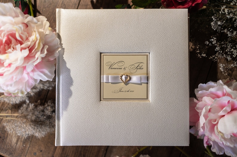5 x 7 inches photo slip-in photo album| Personalized wedding album