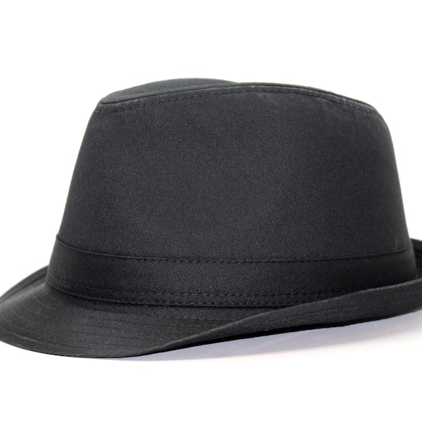 Chapeau style Fedora, Costume Party Hat, Vintage partie de chapeau, chapeau noir et blanc, style classique, le chapeau fedora hommes, chapeau fedora, chapeau femme, joli chapeau