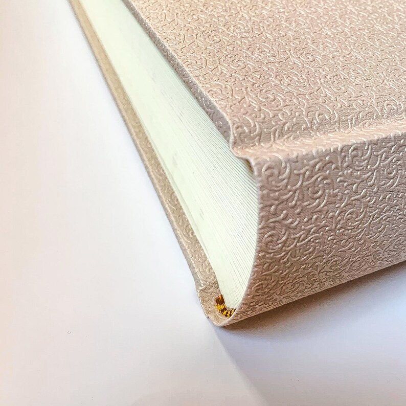 Rose Gold Wedding Album Large Wedding Album Etsy