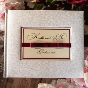 Wedding photo album for 100 photos sized 10 x 15 cm (4 x 6&quot;)