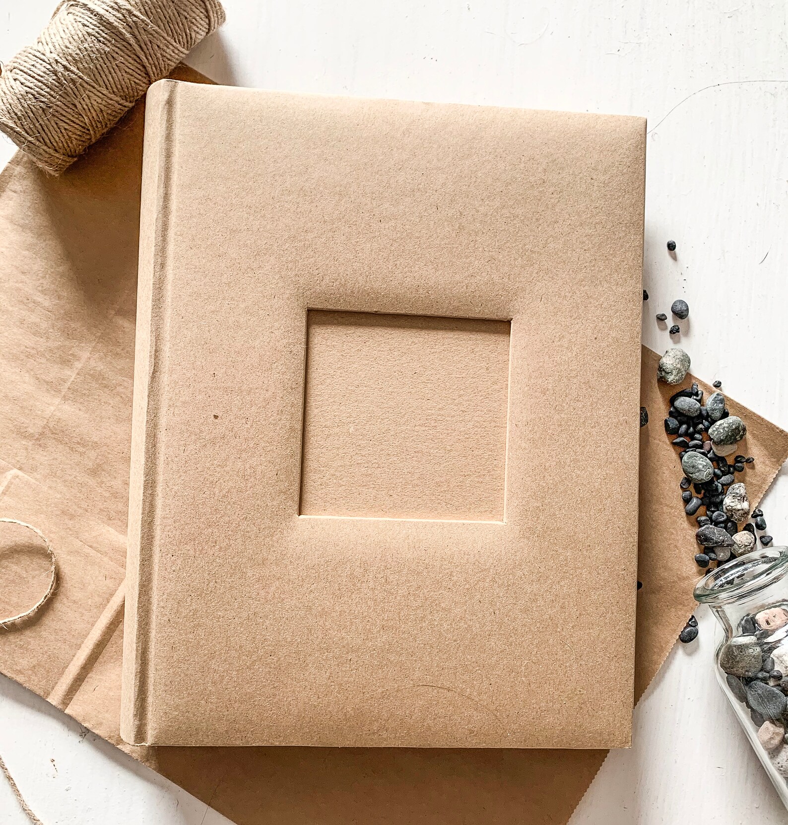 Kraft paper photo album Brown photo album Wedding album Etsy