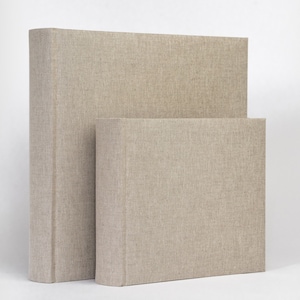 Linen photo album for 100, 200 and 300 photos