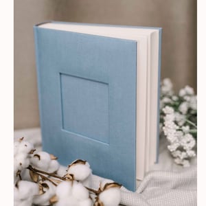 Blue color boy photo album with place for 200 photos - 4x6