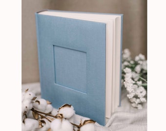 Blue color boy photo album with place for 200 photos - 4x6