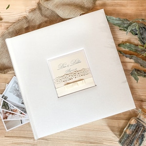 Album fotografico personalizzato, grande album fotografico di nozze per foto di 8 x 10 dimensioni