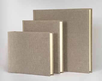 100, 200 and 300 photo linen luxury photo album