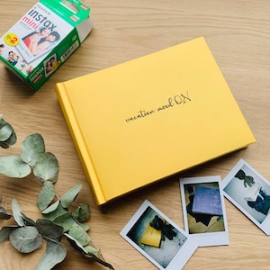 Travel book, Mint mini instax photo album for vocation photos, Polaroid album