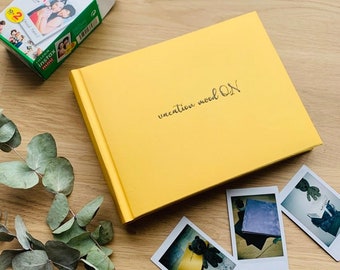 Travel book, Mint mini instax photo album for vocation photos, Polaroid album