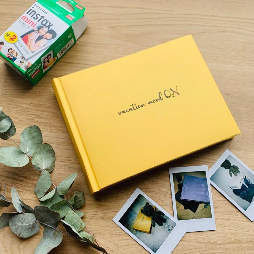 Travel Book, Mint Mini Instax Photo Album for Vocation Photos