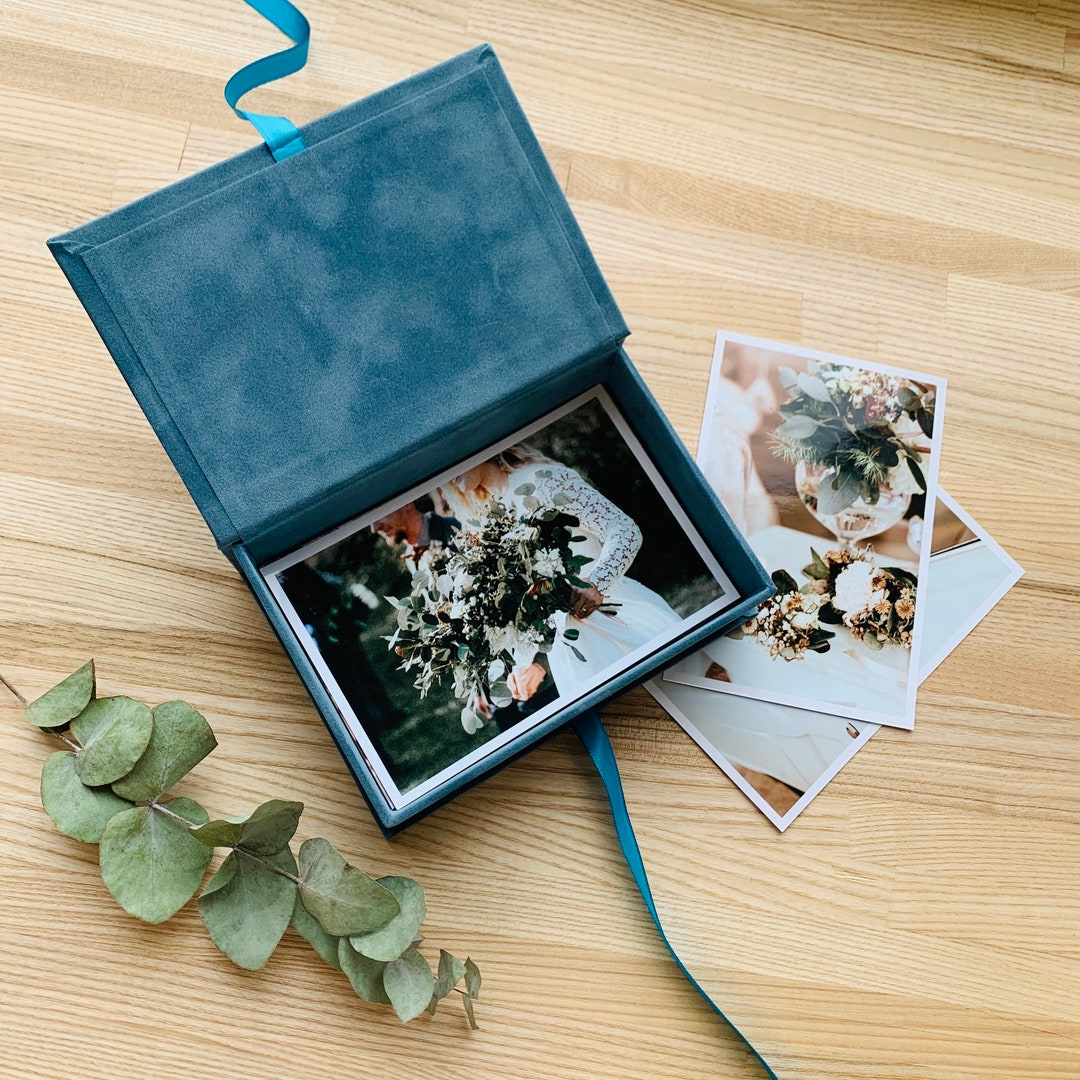 Photo Box for 5x7 Photos, Wedding Gifts, Gifts for Couple 