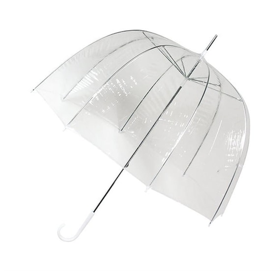 Paraguas de transparente sombrilla la pareja - México