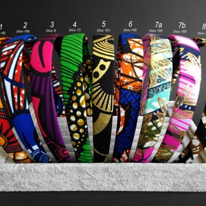 2cm wide wax headband - Choice of model - Soft and light headbands - Unique and trendy models!