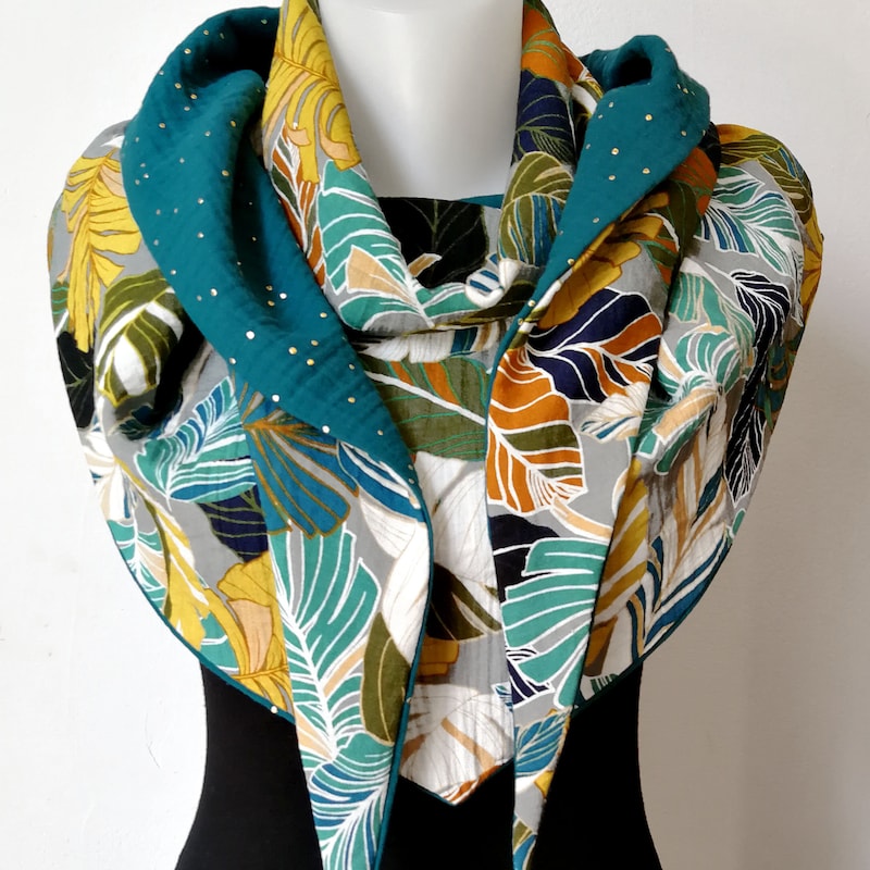 Charpe Triangle Femme