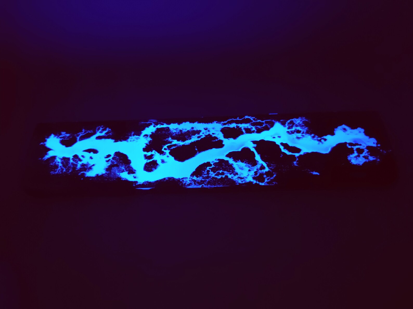 Walnut Wrist Rest Resin Wood Art Genesis Thunder Fire Wrist Etsy