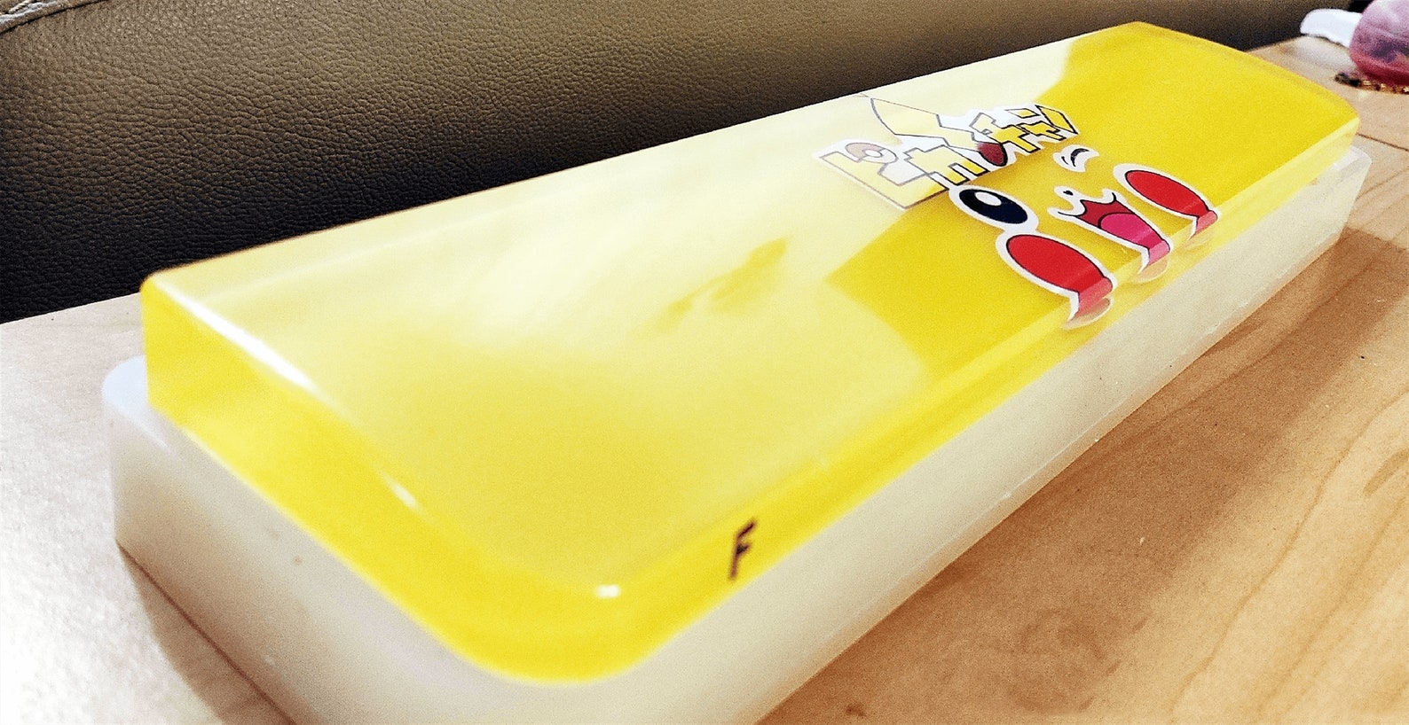 Cute Anime Artisan Keyboard Wrist Rest Epoxy Resin Art Name Etsy