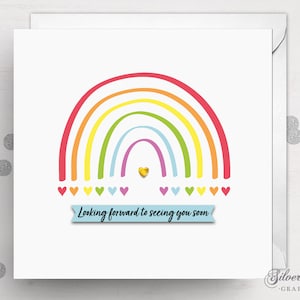 Carte vous manquez, distanciation sociale, carte de distanciation sociale, envoi d'amour, carte de postérité, carte attentionnée, carte d'interurbain, carte de famille