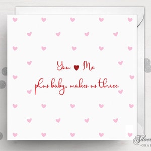 Carte de Saint-Valentin, carte d'anniversaire, faire-part de naissance, carte de parents, carte de couple, carte de bébé, carte d'amour, carte de coeur, carte de famille, motif coeur