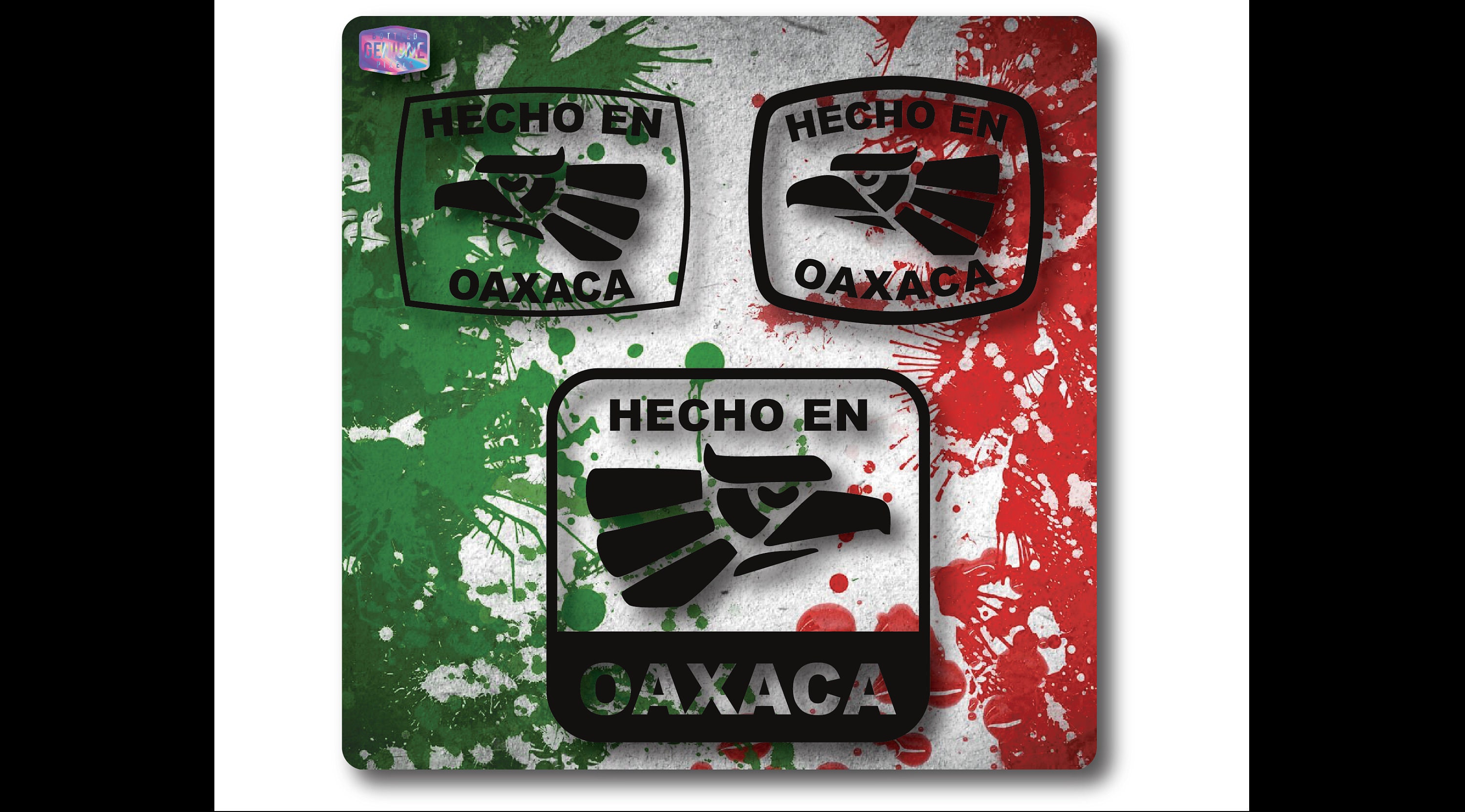 Hecho En Oaxaca Logo Digital svg, dxf, png & eps Camisetas