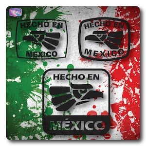 Hecho En Mexico | Digital Download - svg, dxf, png & eps - T-shirt - Stickers - Vinyl, Heat Transfer Vinyl -