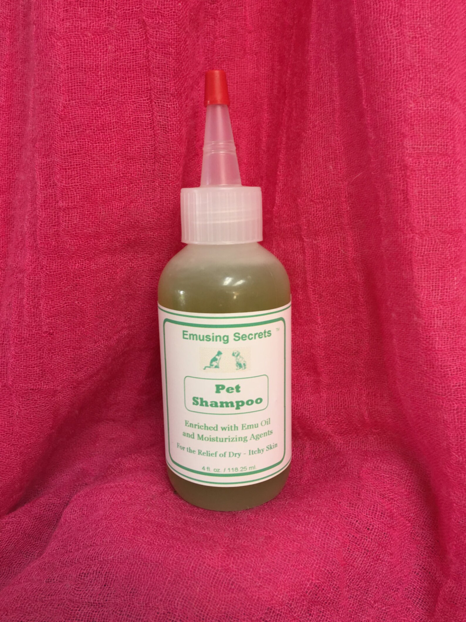 Champú de aceite de emú Pet 4 oz. Etsy España