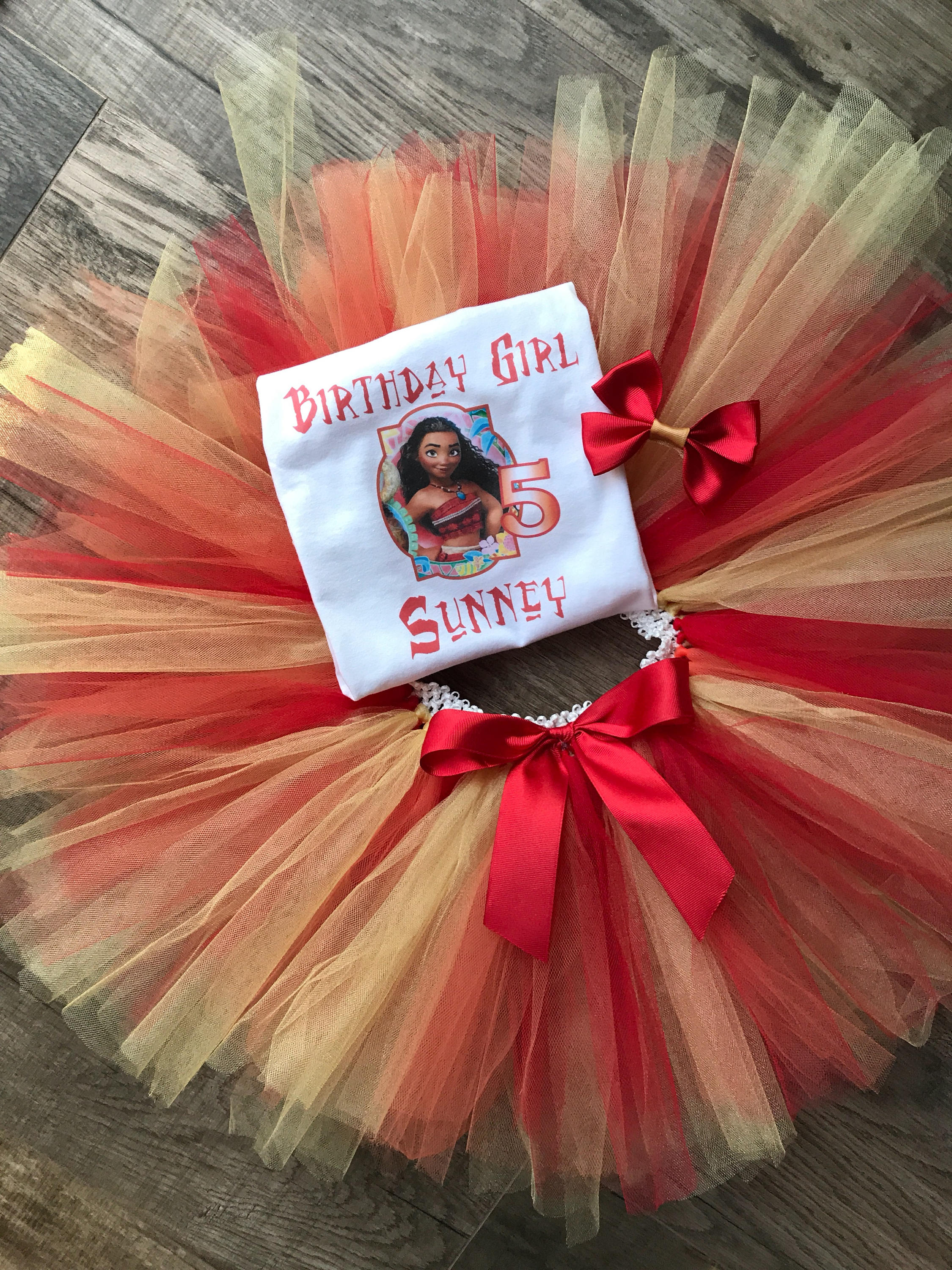 moana tutu set