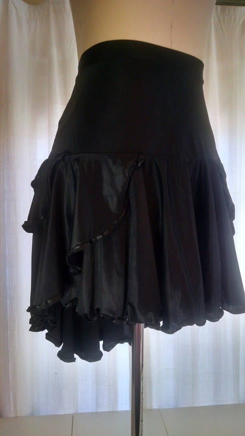tulle ballroom skirt
