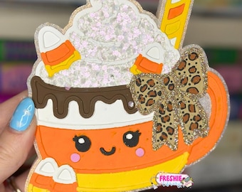 Cutie Corn Mug Car Freshie | Scented Freshy
