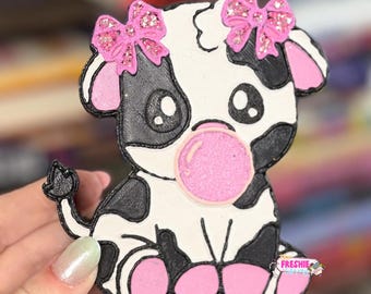 Bubblegum Cow Car Freshie | Scented Freshy