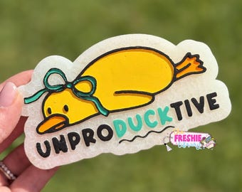 Unpro-DUCK-tive Freshie | Duck Car Air Freshener