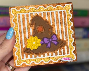 Scarcrow Hat Stamp Car Freshie | Scented Freshy