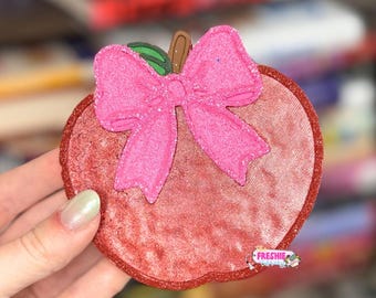 Apple with Bow Car Freshie | Scented Freshy
