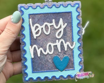 Boy Mom Stamp Freshie | Car Freshy | Freshies