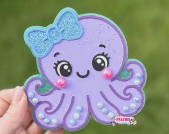 Oliva The Octopus Car Freshie | Scented Freshy