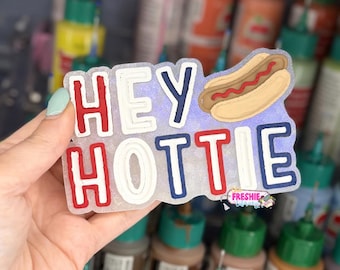Hey Hottie Freshie | Patriotic Car Air Freshener