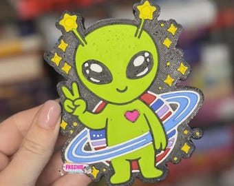 Out Of This World Alien Freshie |  Car Air Freshener