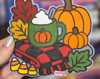 Fall Picnic Car Freshie | Scented Freshy