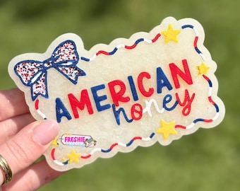 American Honey Freshie | Patriotic Car Air Freshener
