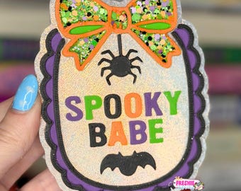 Spooky Babe Frame Car Freshie | Scented Freshy