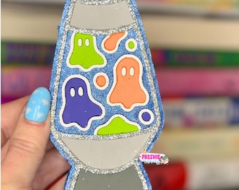 Ghost Lava Lamp Car Freshie | Scented Freshy