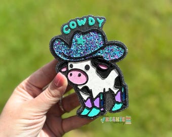 Cow Car Air Freshener – Custom Handmade Car Scent For Animal Lover Gifts