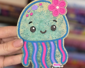 Jelly Fish with Flower Freshie |  Car Air Freshener