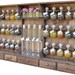 30 bubbles wooden spice cabinet: "spice bubbles" wood stain