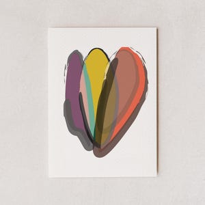Lot de 10 cartes de voeux de guérison - Notes abstraites de sympathie et de soins personnels (expédié chez vous)