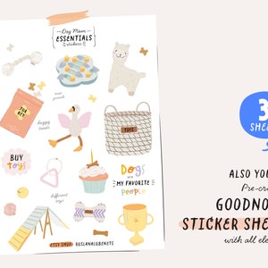 Dog Care Clipart Dog Mom essentials Clipart, GoodNotes stickers Pet care supplies clipart, Dog mom funny quotes Digital planner stickers PNG image 7