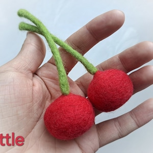 Natural Wool Cat Toys, Felted Balls, Cat gift, Pet toys, Wool cat toy, Cat balls, Felted cat toy, Felted fruit, Cat kicker balls