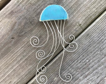 wooden jellyfish