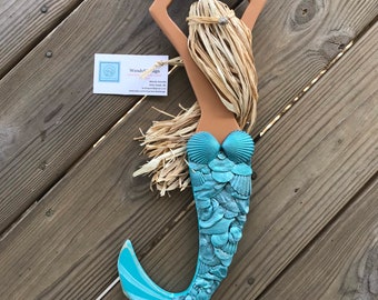 Mermaid Wall Hanging Etsy