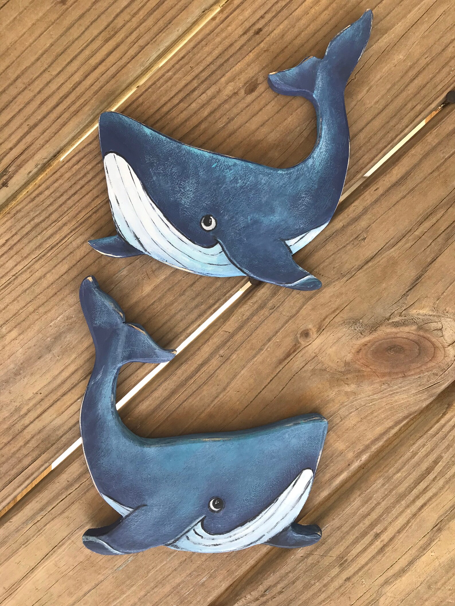 Whale Wall Art Wooden Whale Hanging Nursery Art Rustic Art Etsy