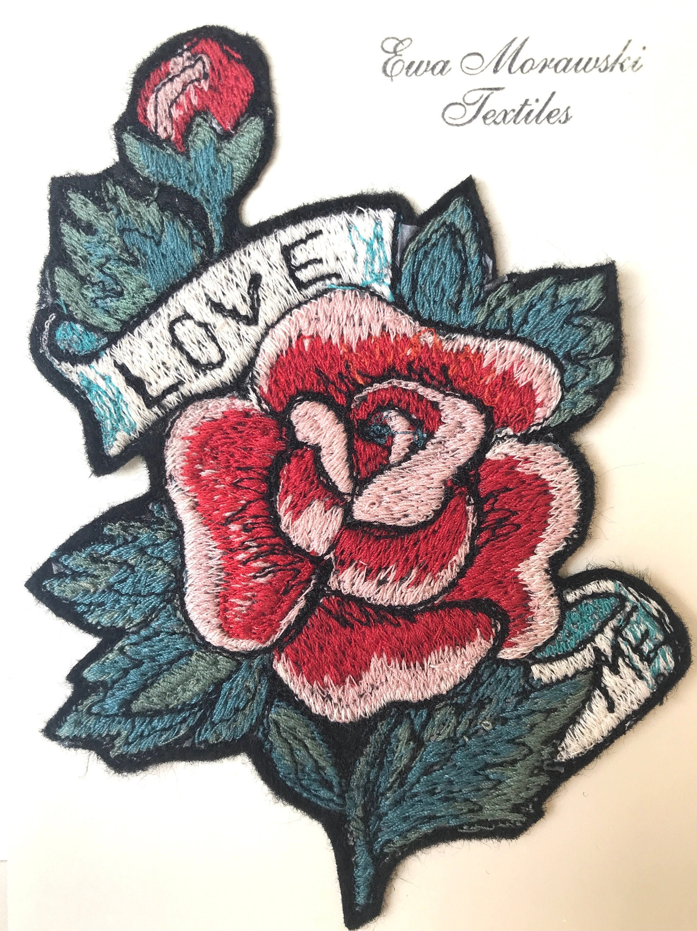 Beautiful Little Flower Iron on Patches 