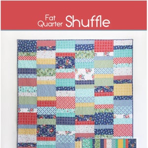 Fat Quarter Shuffle Quilt Fabric Pattern, Cluck Cluck Sew, CCS196